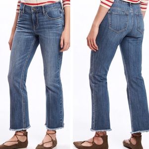 Old Navy Crop Kick Flare Jeans